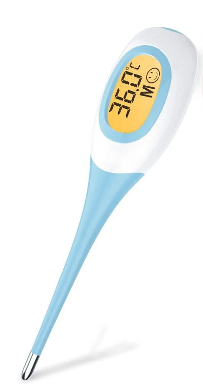 Digital Pet Thermometer | 8-Second Fast Read | Oral & Armpit Dual Modes | LED Display | Accurate Fever Alert | Temperature Tool