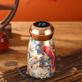 304 Stainless Steel Insulated Cup Leak-Proof 230ml Coffee Mug Chinese Style Temperature Display Vacuum Pocket Cup Outdoor