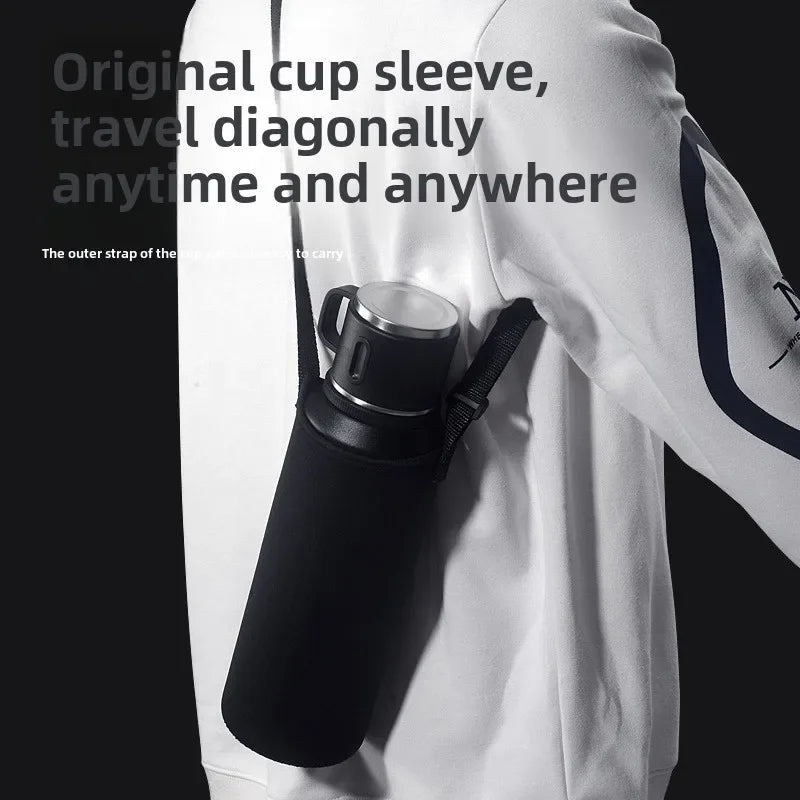 Thermo Bottle Thermal Mug Stainless Steel Water Cup Thermos Large Capacity Keeps Cold Drinkware Tumbler Insulated Thermos Travel