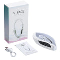 Electric V Face Lifting Beauty Device 6 Modes 8 Levels EMS Micro-current Firming Facial Massager Double Chin Removal Skin Care