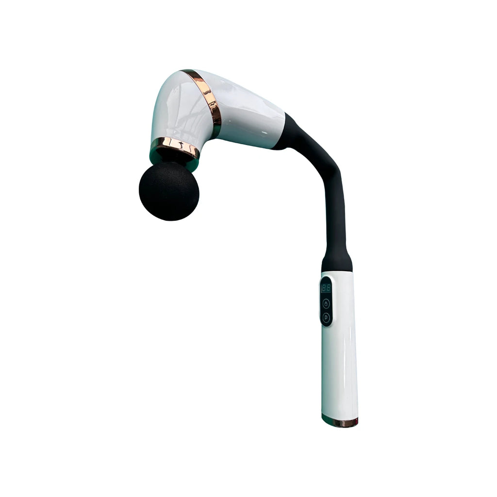 Massage Gun with Upgraded Extension Handle, Back Massager, Muscles/Neck/Shoulders/Waist/Legs Massager