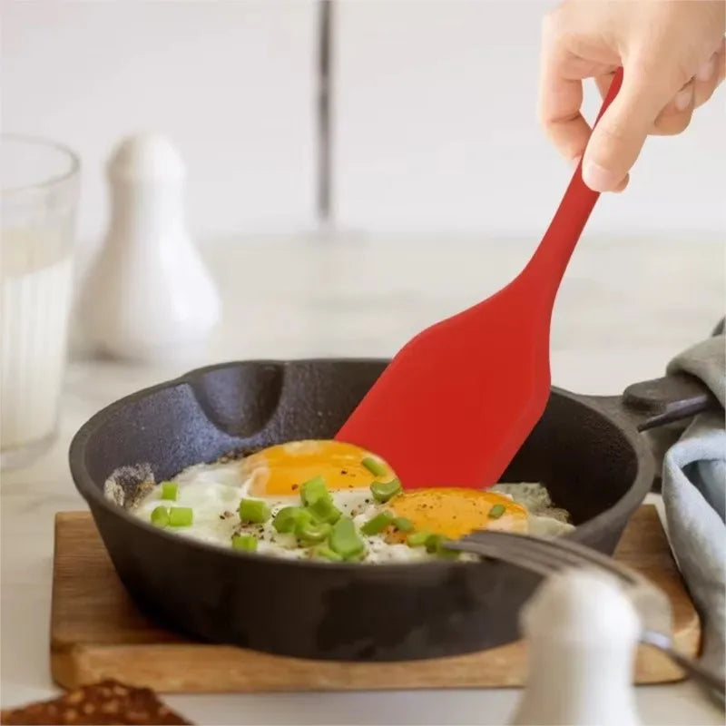 1/2/5pcs Silicone Cooking Leakage Spatula Dense Shovel Fried FishOmelette Shovel Non-stick Spatula Kitchen Cooking Tools E2