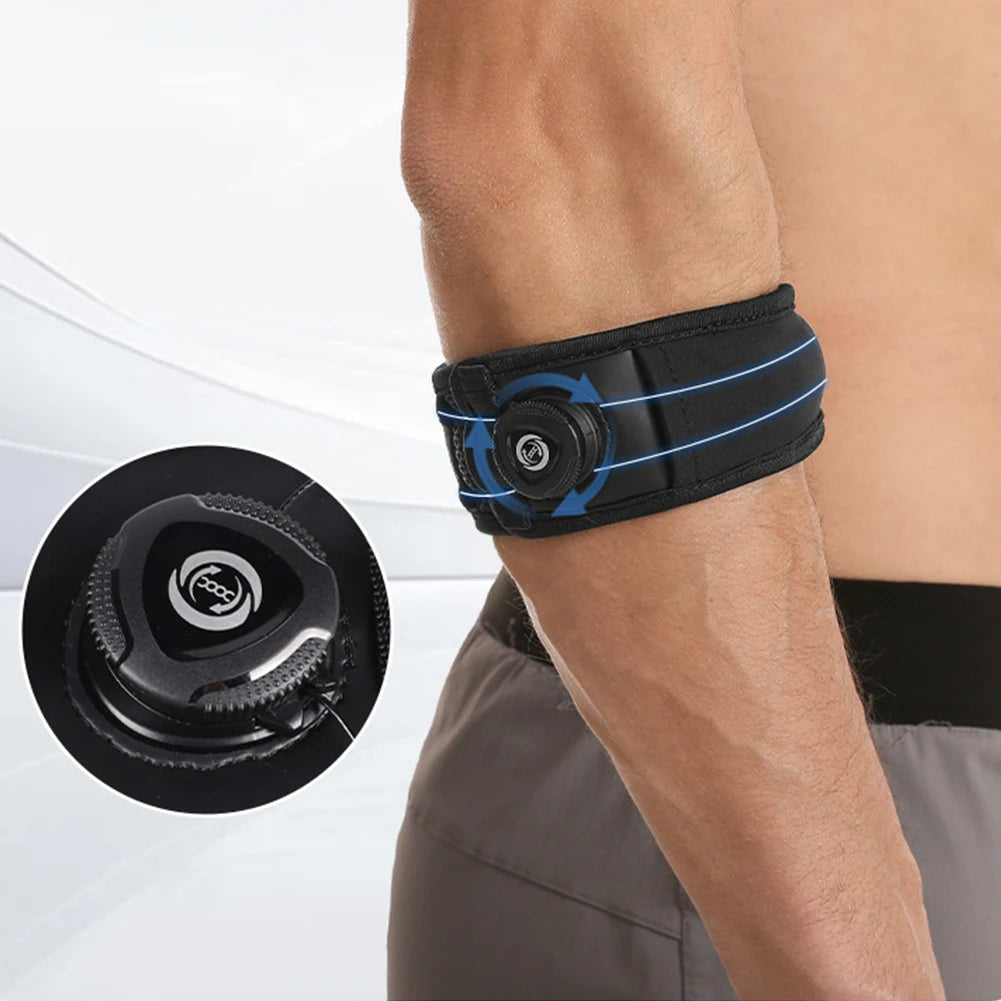 Adjustable Elbow Brace Tennis Elbow Brace Breathable Golf Elbow Strap Elbow Protector for Daily Wear Gym Sports