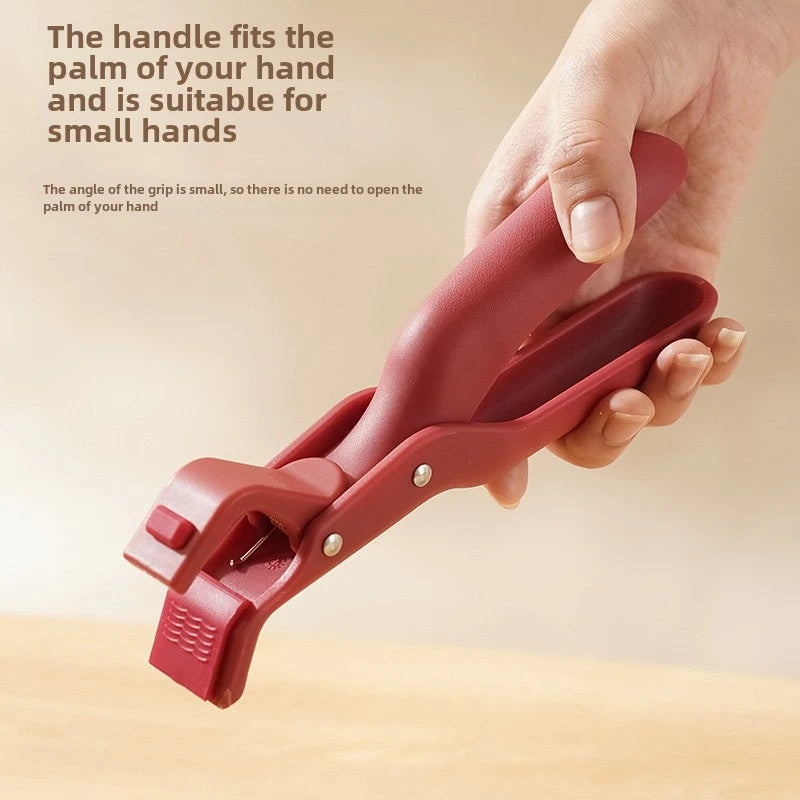 Anti-scald Clip Silicone Kitchen Anti Scald Plate Bowl Dish Pot Holder Anti-hot Clip Lifter Kitchen Accessories  kitchen tools