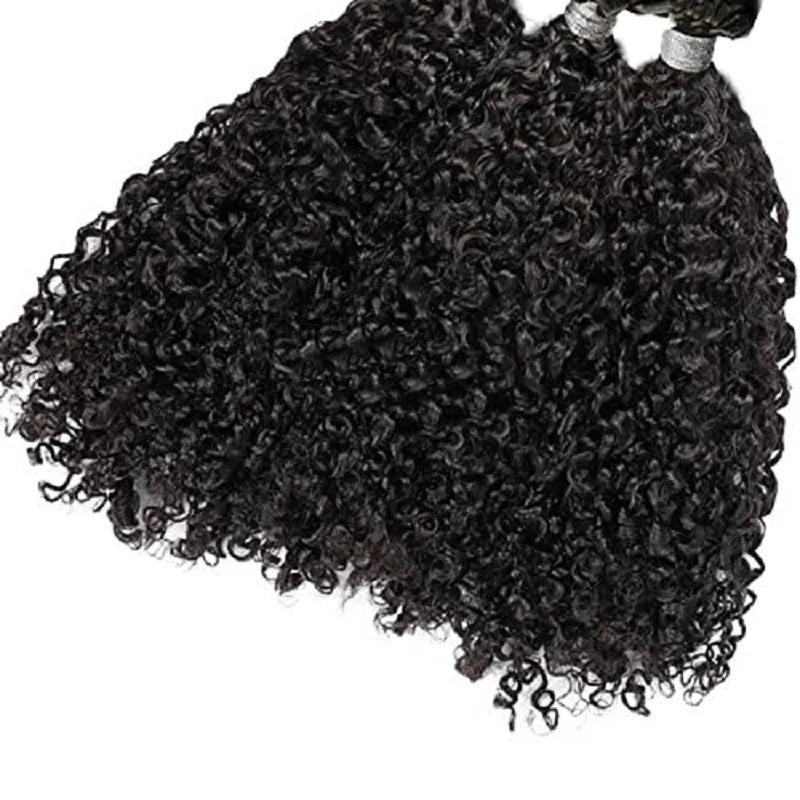 Curly Flat Tip Hair Extensions Malaysian Human Hair Pre Bonded K Tip Human Hair Extension Sassy Curly Keratin Fusion Hair 100Pcs