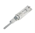 SS001 Stainless Steel Key Decoder 2 In 1 Precision Hook & Pick Set Lock Decoder O-ring Pickup Kit Maintenance Repair Hand Tools