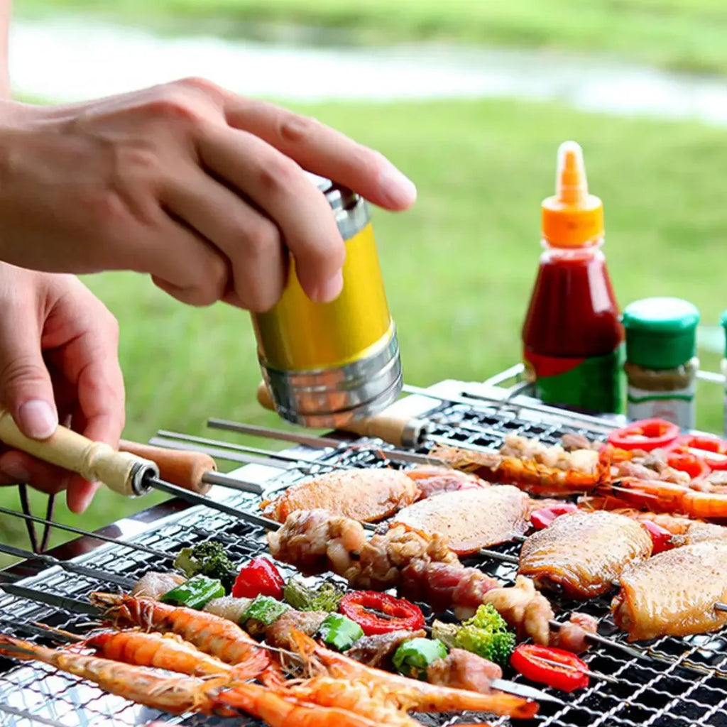 47 Sizes Square BBQ Grill 304 Stainless Steel Mesh BBQ Grills Grate Grid Wire Rack Carbon Cooking  Baking Net Korean Barbecue