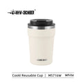 MHW-3BOMBER 360ml Cups Portable Thermo Cup For Coffee Water Mug Cup Stainless Steel Outdoor Mug With Cover Car Travel Leak-proof