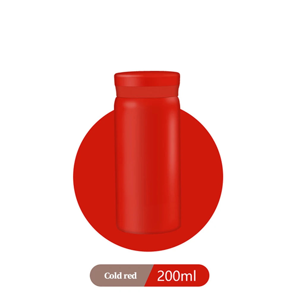 WATERSY 200/300ml Mini Insulated Cup, 316 Stainless Steel Thermos Mug, Vacuum Coffee Tumbler, Leakproof Insulated Travel Mug