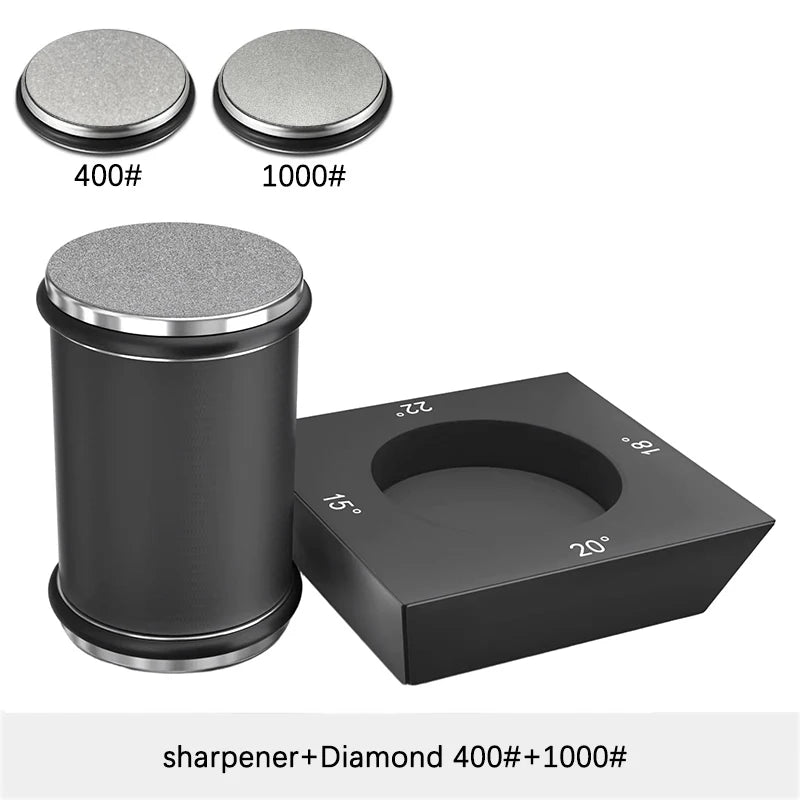 Niiruo 4 Angles Rolling Knife Sharpener Kit For Straight Edge Roller Knife Sharpening With Industry Diamonds Whetstone Knife Set