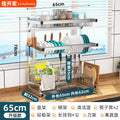 Expandable Over Sink Dish Drying Rack Snap On Design Large Stainless Steel Dish Drainer Kitchen Counter Organizer