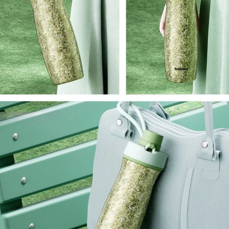 [homeee] Pure Titanium Insulated Flask - Ultralight 420ml