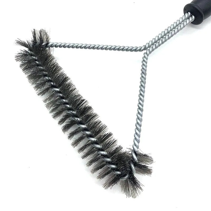 BBQ Grill Cleaning Brush Stainless Steel Bristles Non-Stick Barbecue Grill Cleaner BBQ Accessories