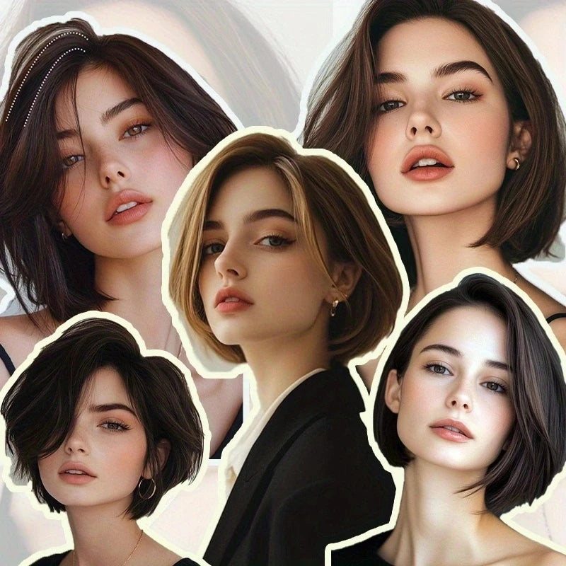 Synthetic Invisable Seamless Hair Pads Clip In Increase Hair Volume Hair Extensions Top Side Cover Hairpiece for Women