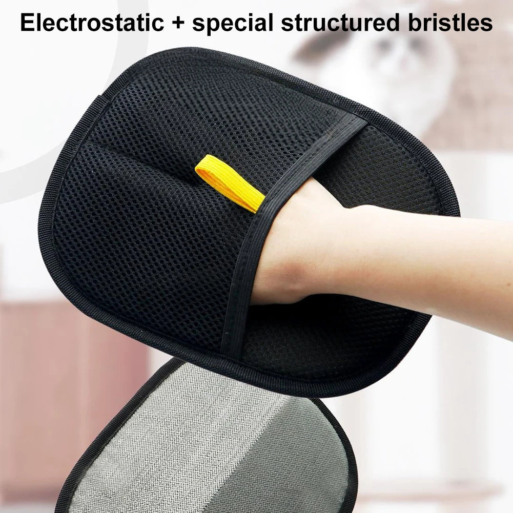 1/2/3 pcs Pet Brush Gloves Double Sided Pet Hair Remover Mitt Deshedding Brush Glove for Small Medium and Large Pets