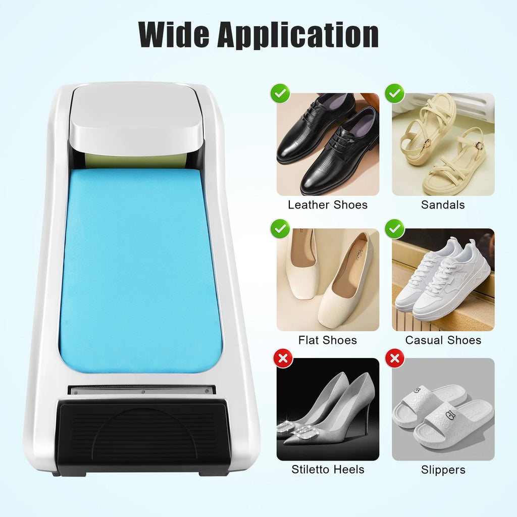 Shoe Cover Machine 3 Rolls* Shoe Films Automatic Disposable Shoe Covers Dispenser Overshoe Shoe Mould Machine Home Office