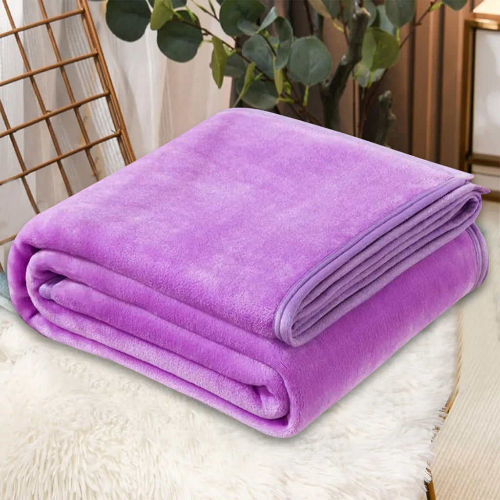 100×150/150×200cm Coral Fleece Blankets Autumn Winter Single Twin Blanket Home Bed Sofa Outdoor Travel Portable Warm Blankets