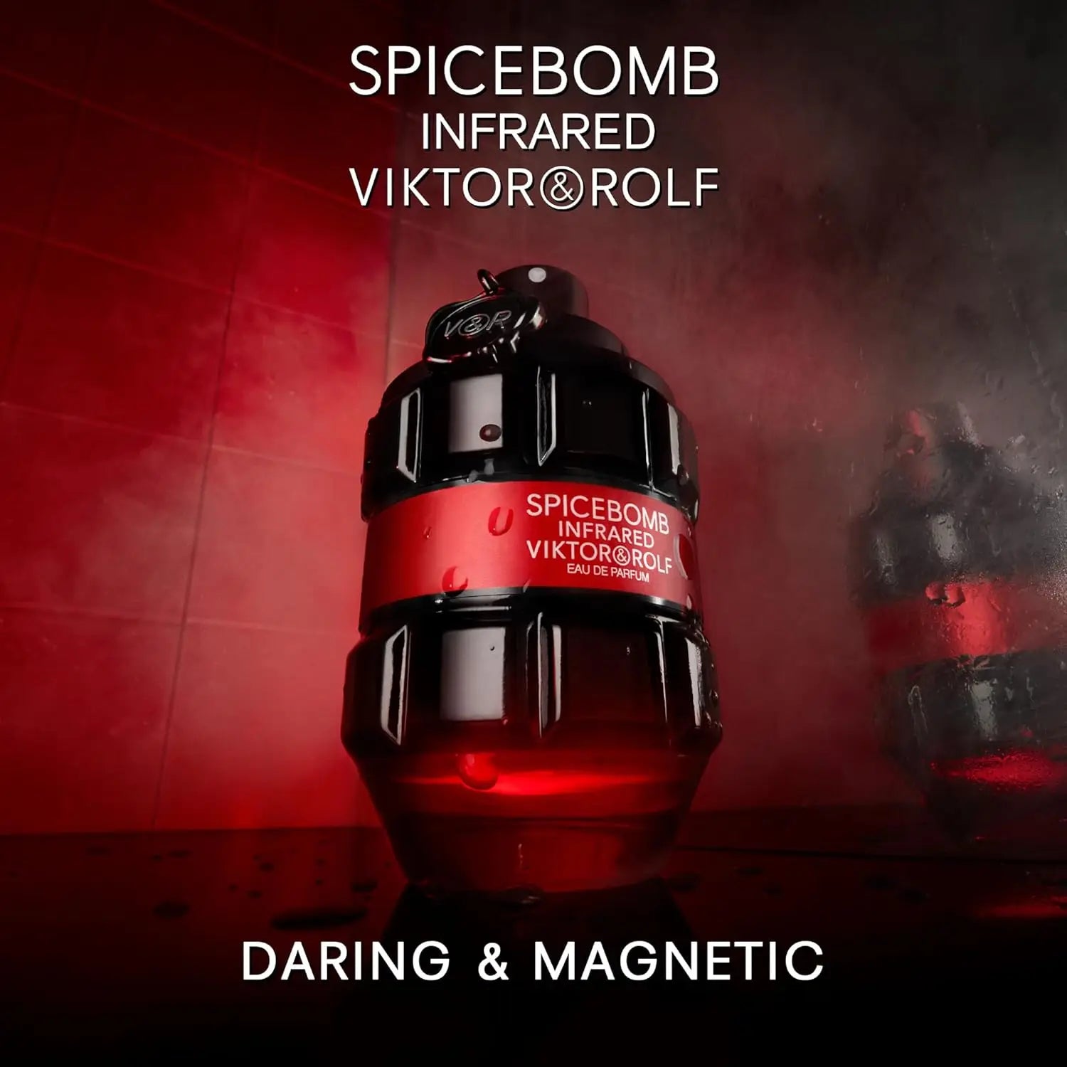 Spicebomb Extreme Eau de Parfum 100ML for Men, Woody Spicy Vanilla Amber Accord, Long Lasting Cologne Spray