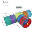 Foldable Sphynx Cat Tube Tunel Para Gato Shape I S T X Pet Tunnel Toy for Cats Gatos Funny mascotas Accessories Katten Supplies