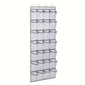 1pc 14/28/40-Grid Transparent Fabric Hanging Organizer Foldable Storage Bag For Shoes Underwear | 24-hour Shipping