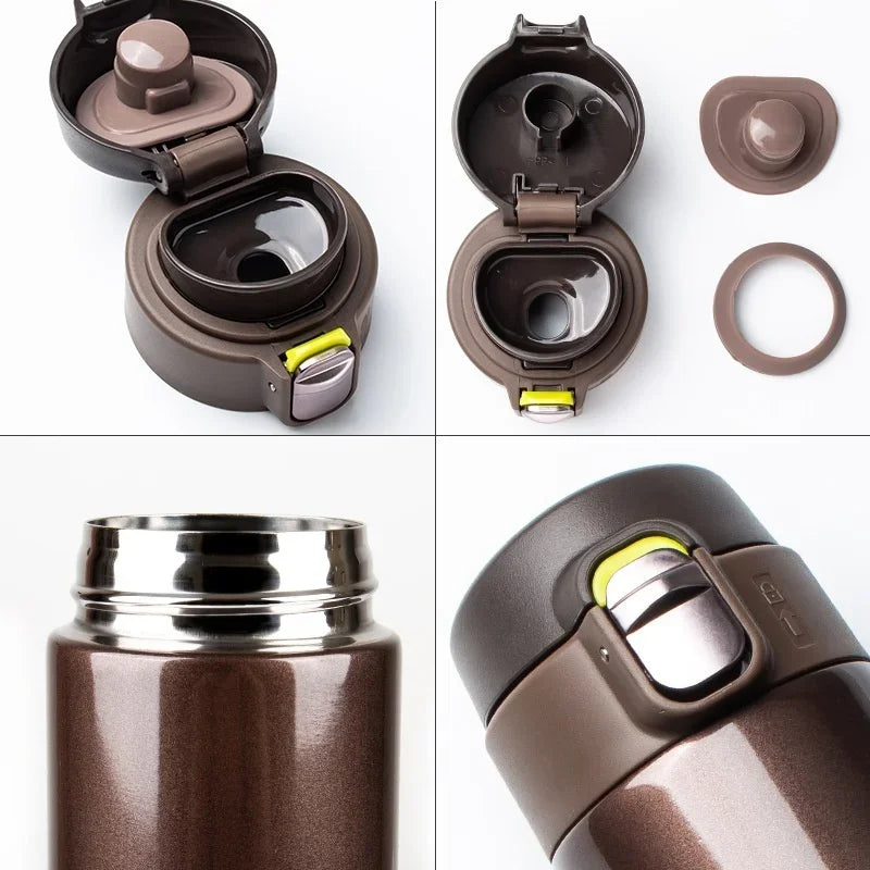500ml Stainless Steel Thermal Mug Outdoor Thermos Cup Portable Vacuum Flasks Cold and Hot Thermo Bottle Coffee Mug Water Bottle