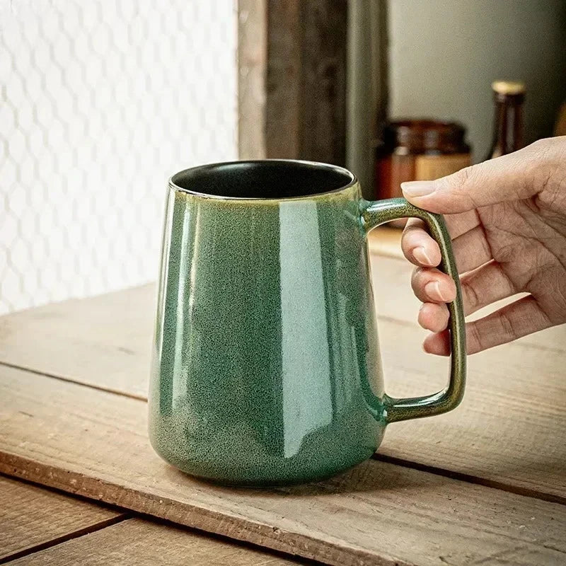 24OZ/700ml Large Ceramic Coffee Mugs with Handle, Extra Big Jumbo Tea Water Cup For Office and Home, Gift and Present