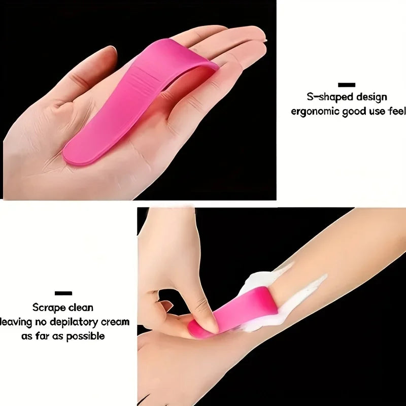 3 Units Leg And Armpit Hair Removal Shovel Long-Lasting, For All Genders Hair Removal Board, Body Hair Grooming Beauty Tool ﻿