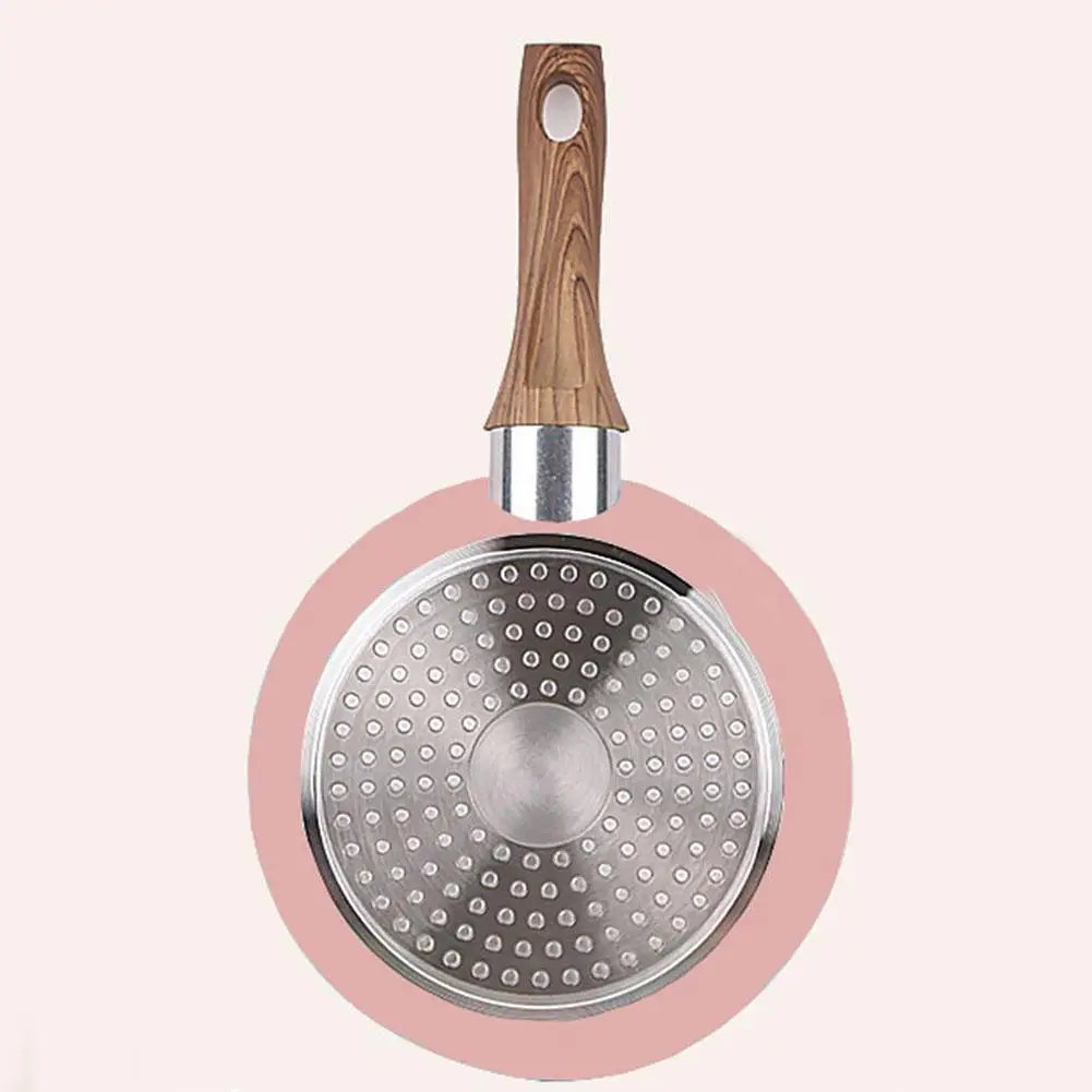 Non-Stick Pan Durable Stone Frying Wok Pan Home Steak Skillet Pancake fried induction cooker gas stove Cookware Set for Kitchen