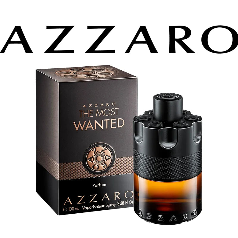 Azzaro The Most Wanted Eau De Parfum Intense Woody Seductive Mens Cologne Fougère Ambery Spicy Fragrance for Date Night