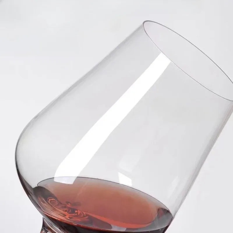1pc Handmade Crystal Wine Glass, Red Wine Glass, Luxury Cocktail and Whiskey Glass
