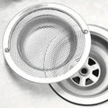 2-Pack Stainless Steel Sink Strainers - Thanksgiving Cooking & Clog Prevention for Kitchen and Bathroom Sinks.