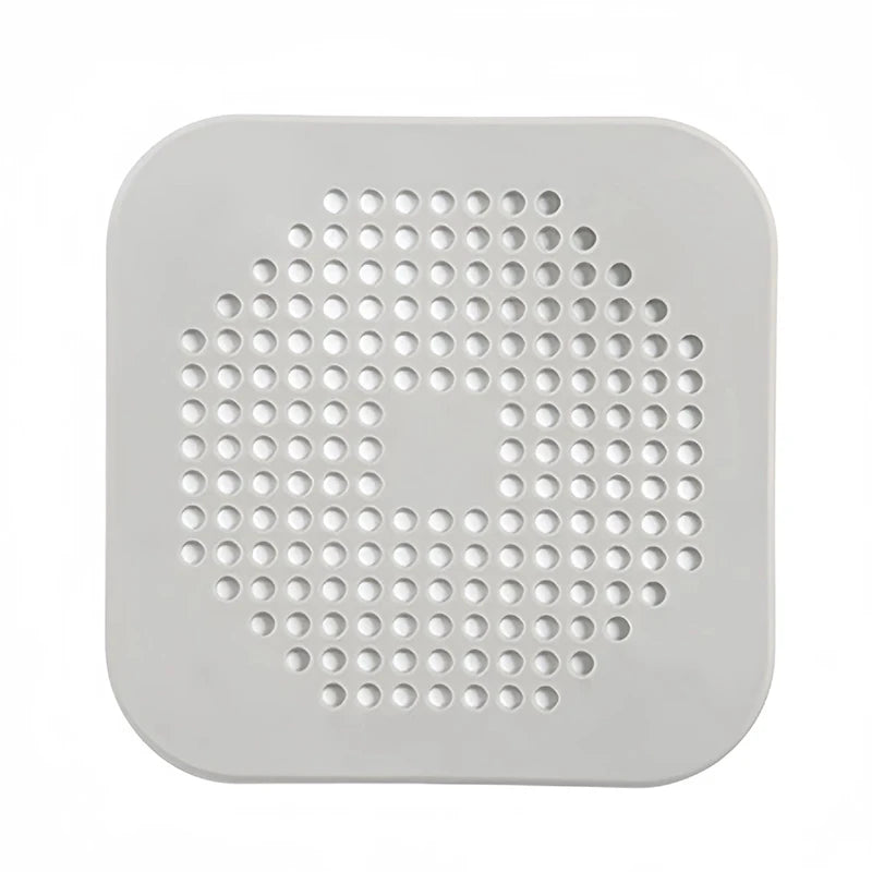 Kitchen sink silicone filter hair filter mesh bathroom hair anti clogging suction cup floor drain bathroom sewer deodorizer
