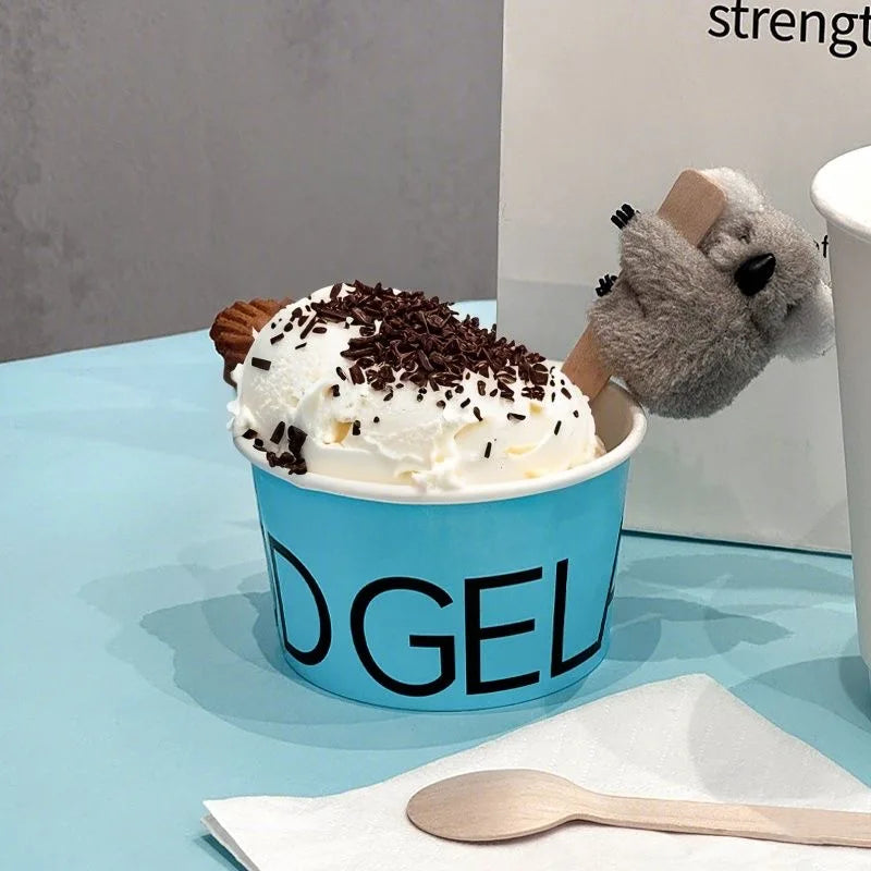 Customized ice cream cups, paper bowls, paper cups, printed logos