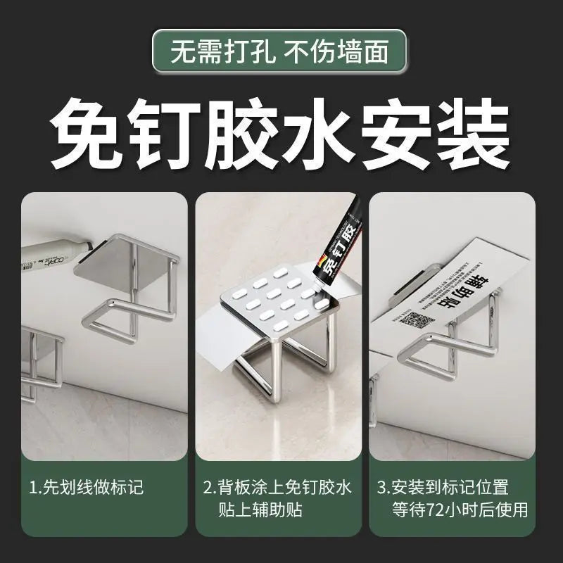 YM Portable Hidden Non-Porous Wall Mounted Kitchen Rack Stylish Pot Lid Rack Under the Cabinet Modern Cutting Board Storage Rack