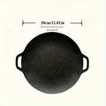 Non-Stick Round Cast Iron Skillet - Versatile Cookware for Home Cooking & Outdoor Camping, Perfect Helper for Holiday Meals
