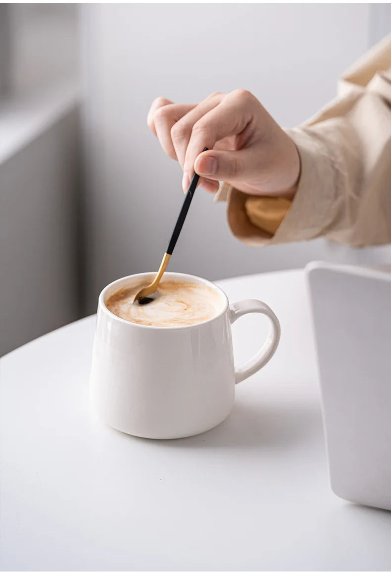 Home Coffeeware Hot Selling Blue Bottle Coffee Cup Cultural and Creative Cup Ceramic Mug Boys and Girls Home Water Cup Souvenir