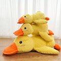Cute dog Toy Duck-shaped Bite Resistant Grinding Teeth Cleaning Large Dog Interactive Entertainment Puppy Boredom Plush Toy
