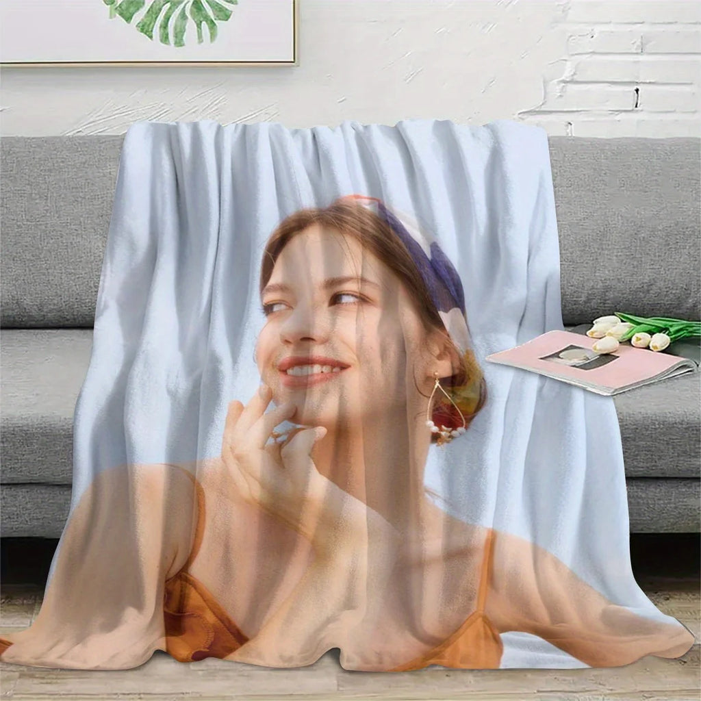 Srh Factory Customizes Personalized Blankets with Personal Photos, Flannel Bed Blankets, Gifts for Men and Women for Thanksgiving, Birthdays, Weddings, Couples, Valentine's Day, Graduations, Parties, and Holidays