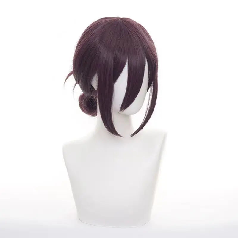 Chainsaw Man Reze Cosplay Wig Synthetic Short Straight Wig Anime Coser Cute Girl Heat Resistant Fiber High Quality Wig Halloween