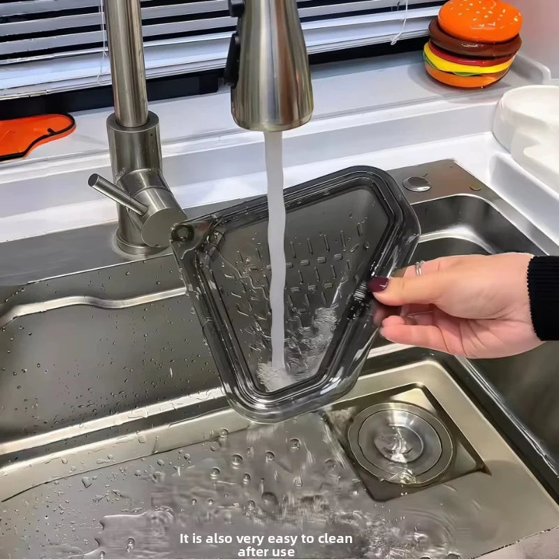 Removable Bottom Cover Kitchen Sink Strainer Basket Magnetic Anti Leak Detachable Filter for Easy Cleaning Drain Basket Filter