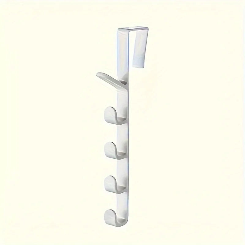 Space-Saving Over Door Hanger Multifunctional Sturdy for Bedroom Clothes Bags Storage