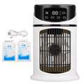 Portable Mini Air Conditioner Mobile Multifunction Air Cooler Fan Water Cooling Fan for Office Home Mini Air Conditioner