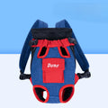 Pet Bag Dog Bag Portable Travel Backpack Outing Cat Mesh Chest Four-legged Backpack