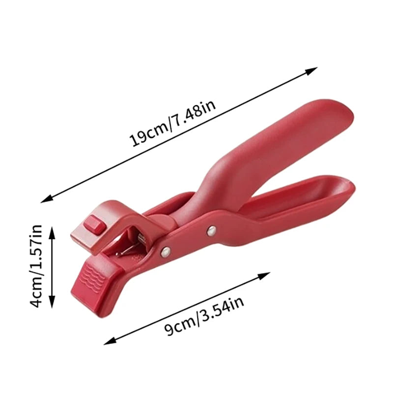 Silicone Anti-scald Clip Kitchen Plate Bowl Dish Pot Holder Heat-resistant Clamp Lifter Kitchen Gadget