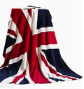 Bed Blankets-Warm and Plush Throw for Sofas, Sofas, Cars, and Travel-Machine-washed English Style Blankets