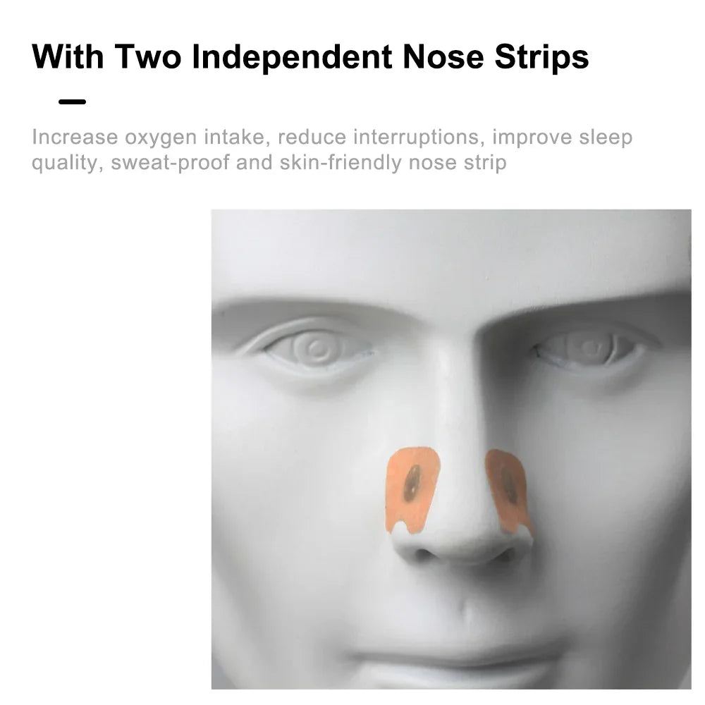 Nose Breath Patch Magnetic Nose Breathing Patches Nasal Strips Increase Air Improve Sleep Reduce Snoring Tools100pcs