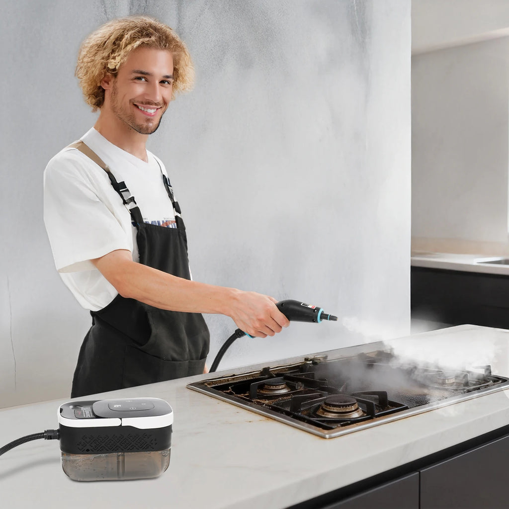 High Pressure Cleaning Steam Engine Steam Cleaner Portable Steam Cleaner Steam Cleaner With Various Nozzles 1500W
