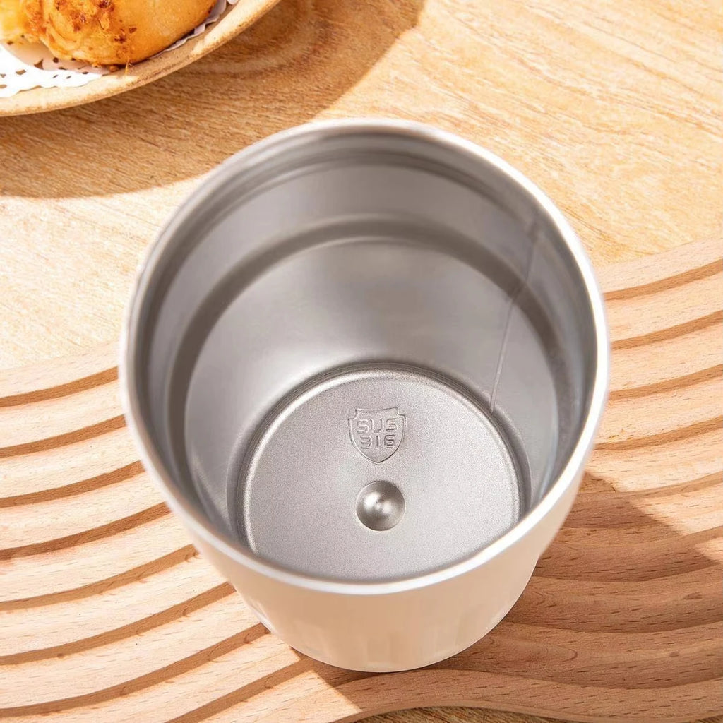 450ml Thermos Bottle Smart Display Temperature 316 Stainless Steel Vacuum Cup Office Coffee Cup Business Portable Thermal Mug