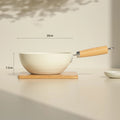 Ceramic Non-Stick Pan Frying Pan Wok Pan Home Steak Skillet Pancake Fried Induction Cooker Gas Stove Special Saucepan Nonstick