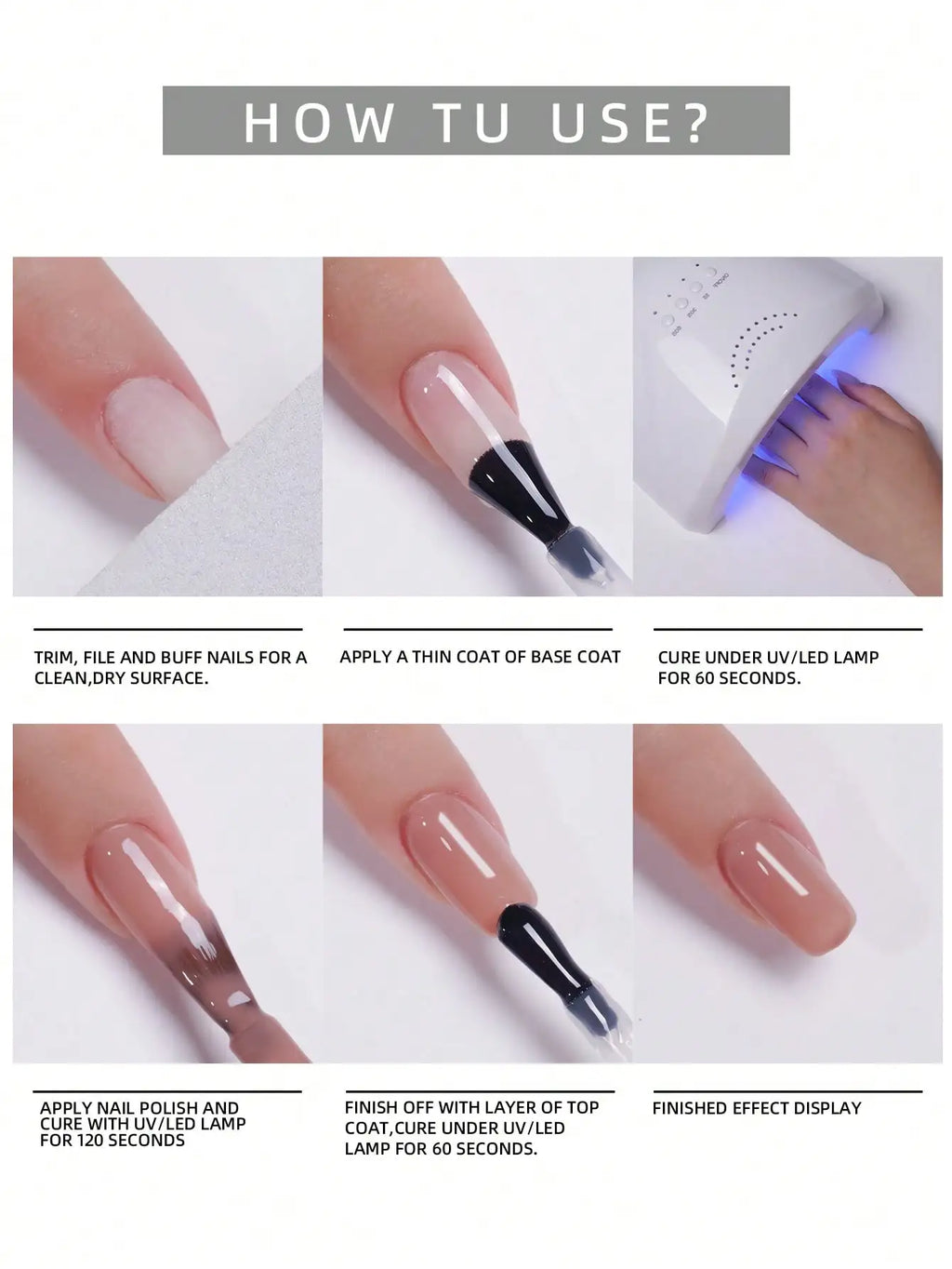 XEIJAYI 9Pcs Fashion Nails Art Nail Gel Polish Soaking UV LED Nail Gel Salon Female Nail Art Tools Fashion Nails